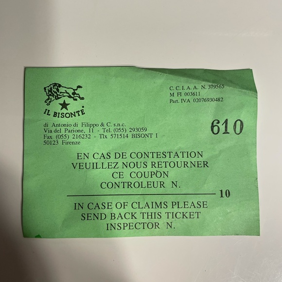 Black Italian Leather Handbag - Picture 4 of 4